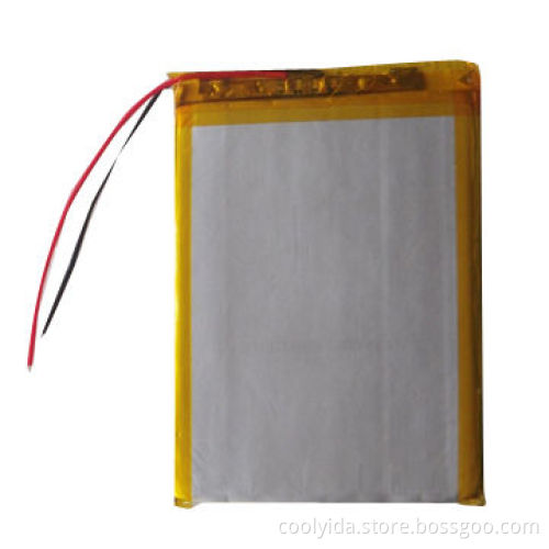 2300mAh Lithium Polymer Battery with 3.7V and Long Lifespan, Measures 88 x 43 x 5.2mm